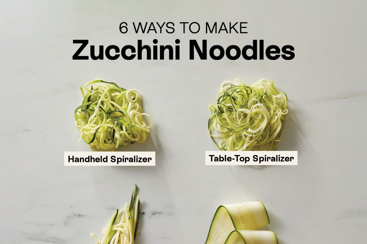 How To Make Zucchini Noodles 4 Straightforward Methods Staunch News